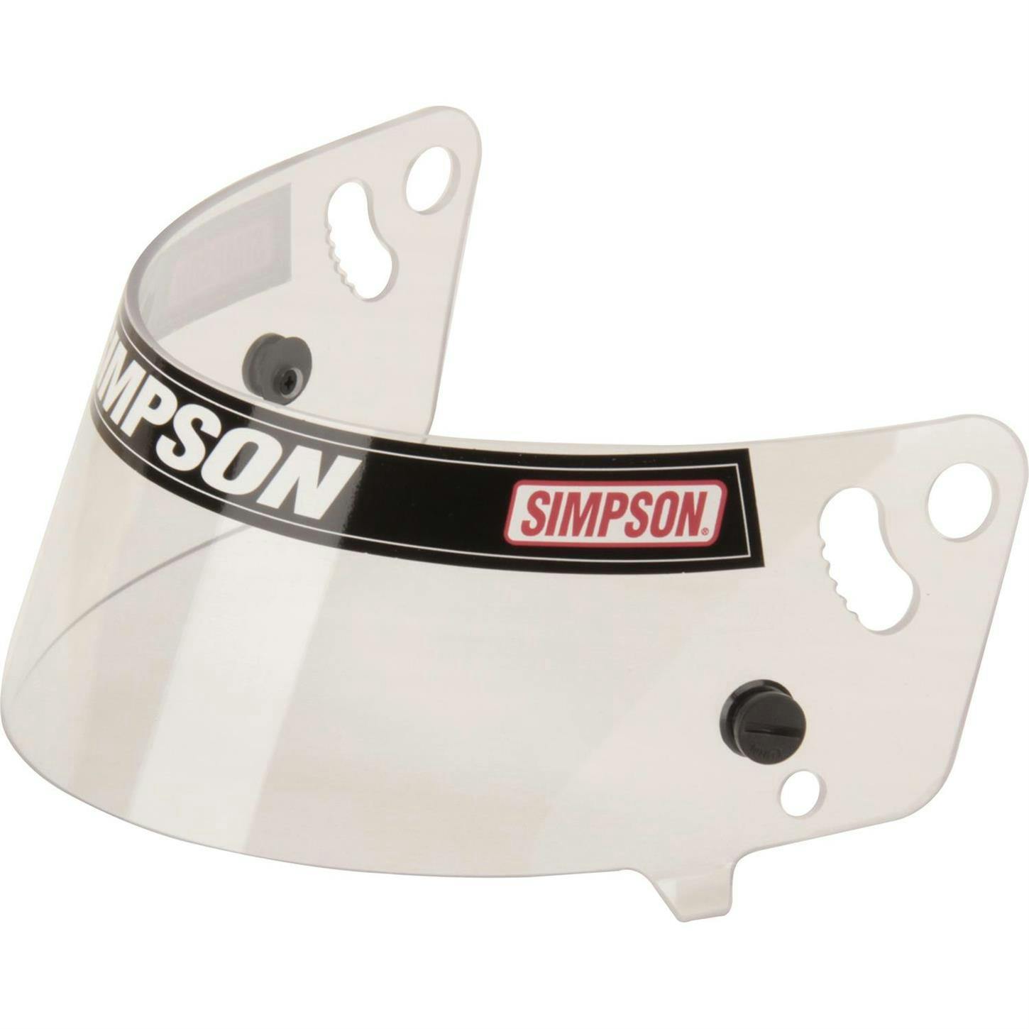 Simpson 1010 Shield for Shark & Vudo SA10 Helmet, Clear Shield