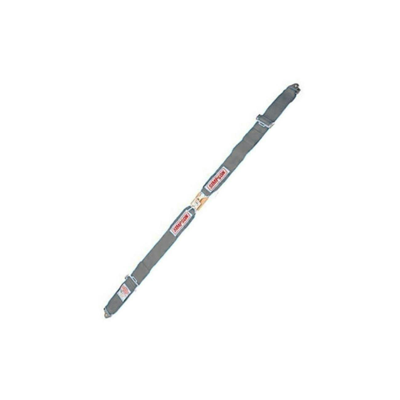 Simpson 29000R Red Clip-in Lap Belt, Latch & Link-Pull Up