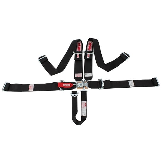 Simpson 5-Point Harness Seat Belt Sets, Wrap Around, Pull Down