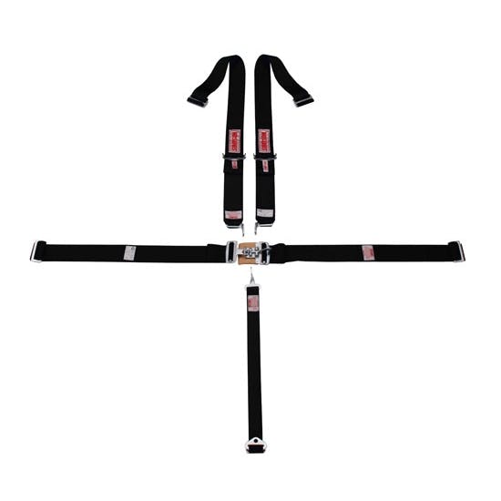 Simpson 29072 5-Point Racing Seat Belt Harness, 62 Inch, Wrap-Around