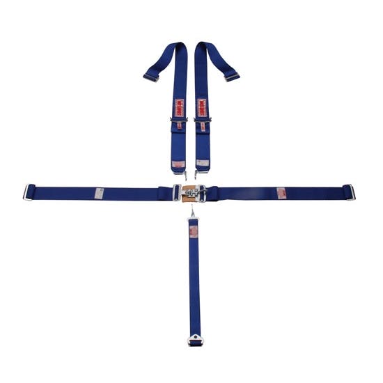 Simpson 29072 5-Point Racing Seat Belt Harness, 62 Inch, Wrap-Around