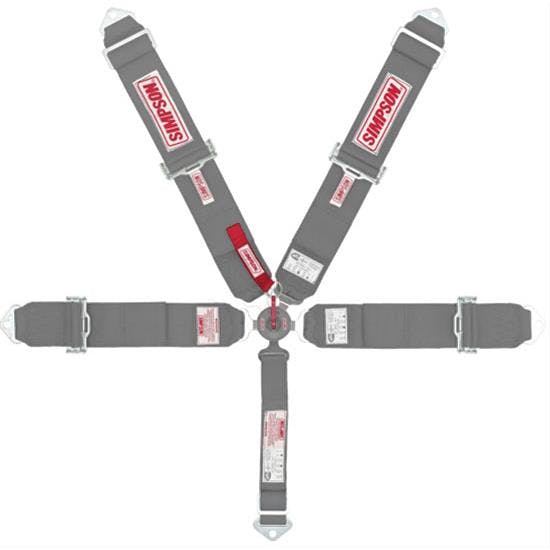 Simpson Camlock 62 Inch Seat Belt,Pull Up,Bolt In