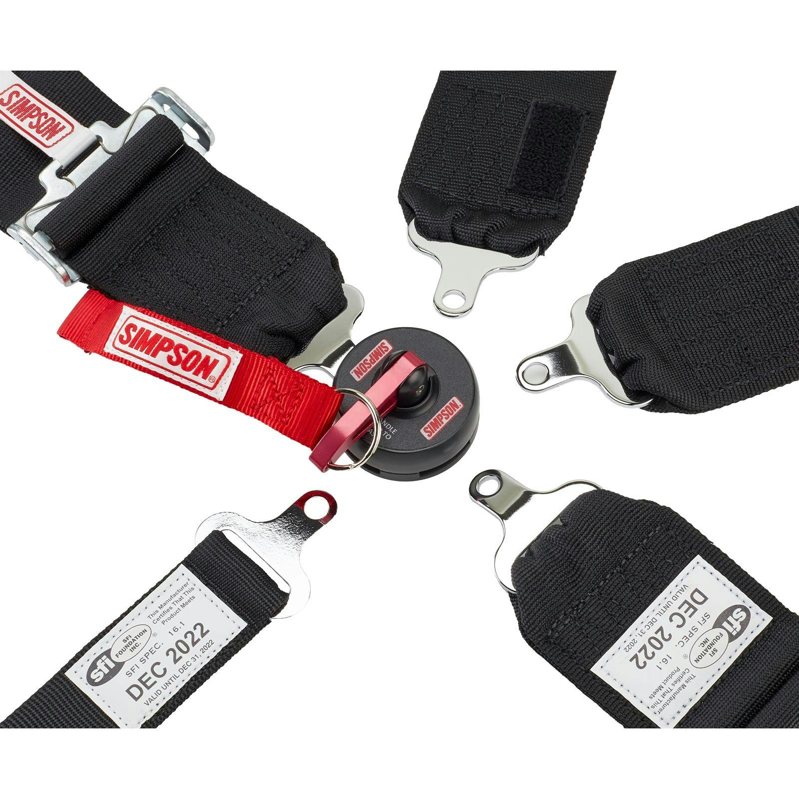 Simpson 29112 Camlock, Wrap Around, Pull Down Harness