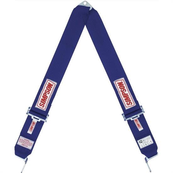 Simpson 30005BL Blue Roll Bar Mount, Shoulder V Harness