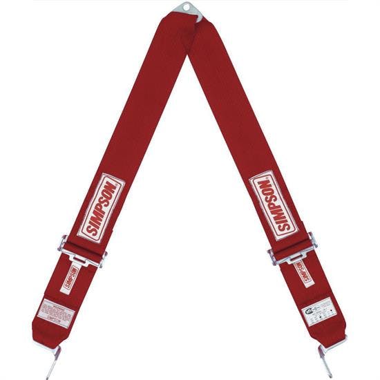 Simpson 30005R Red Roll Bar Mount, Shoulder V Harness