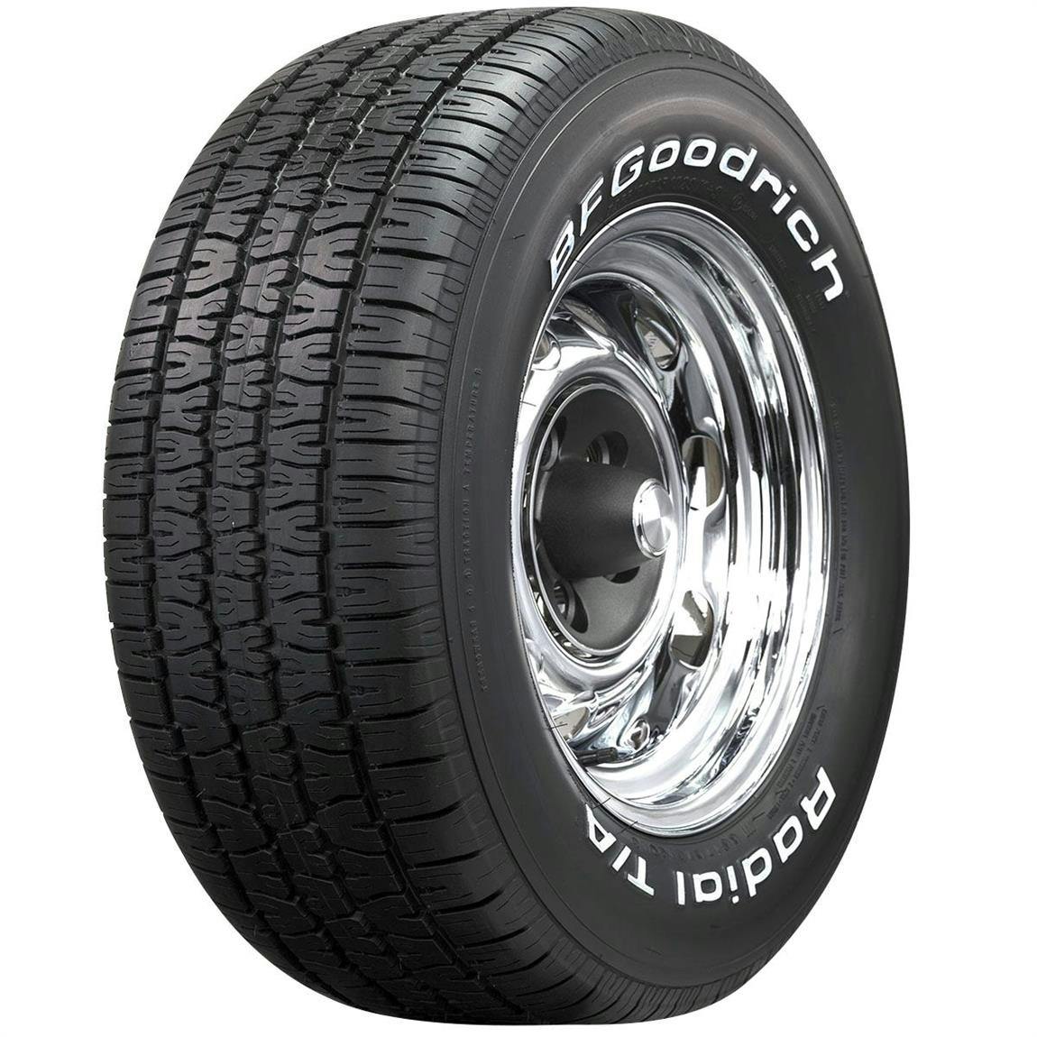 BF Goodrich 6306500 Radial T/A Tire, White Letter, 255/60R15
