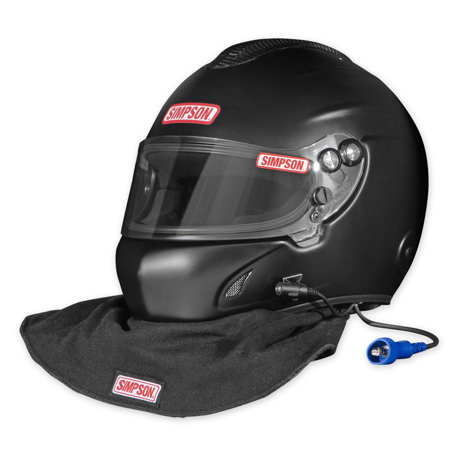 Simpson Safety 7890028 Desert Devil 3.0 2020 Medium Matte Black