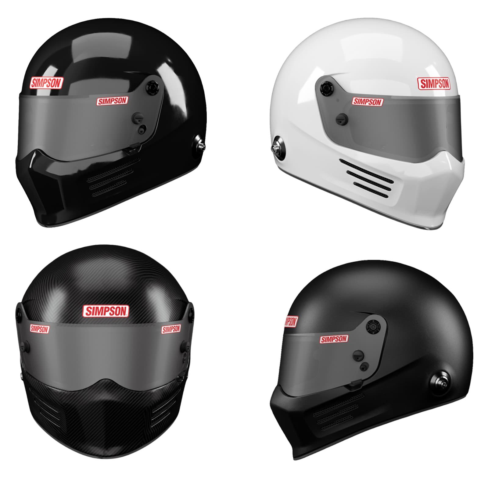 Simpson Bandit SA2025 Full Face Composite Helmet