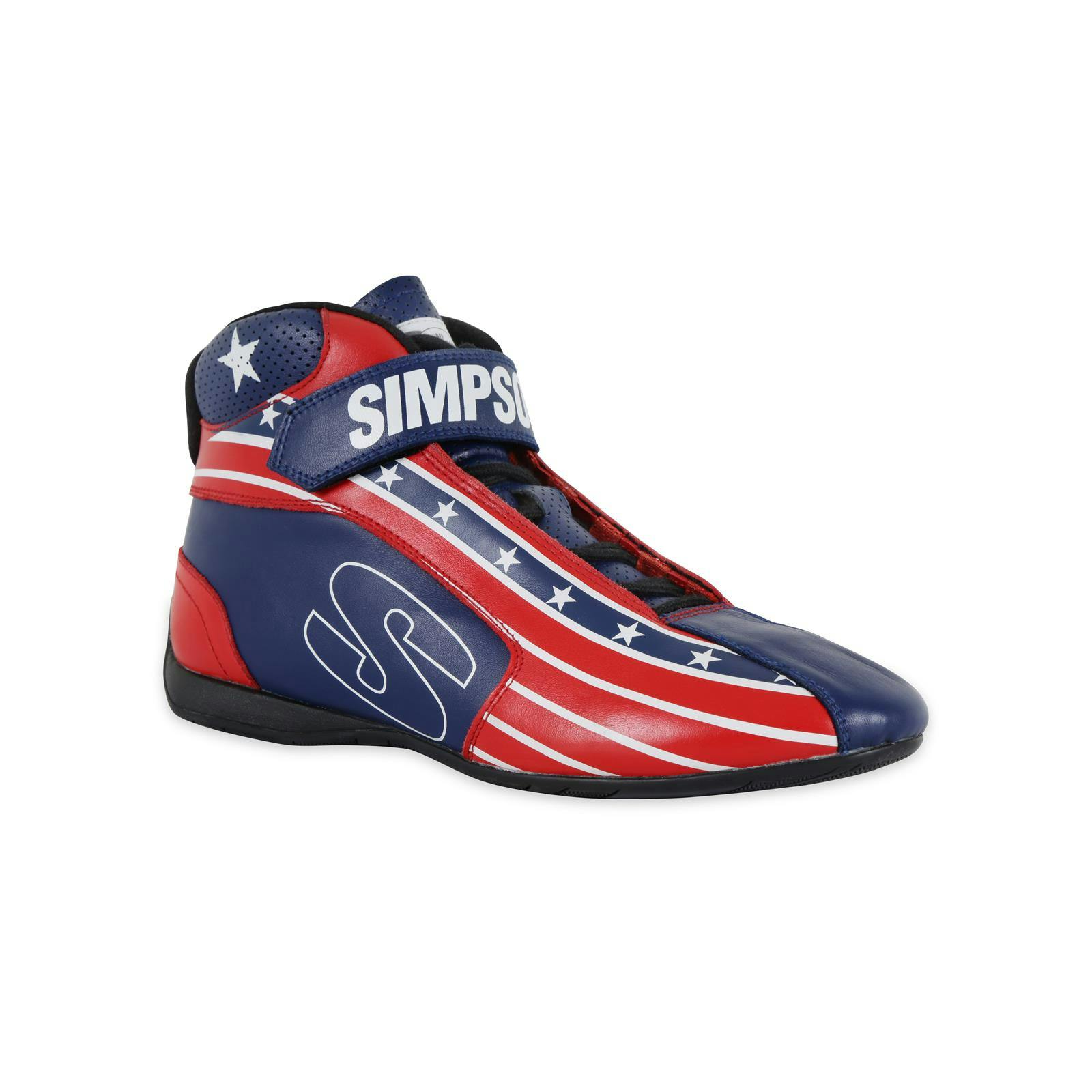 Simpson Patriot DNA X2 Racing Shoe, SFI 3.3/5, Size 4 - 16.5
