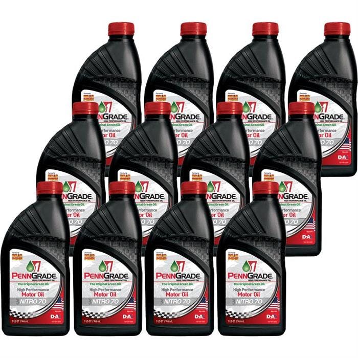 Penn Grade 71176 1 Nitro 70 High Performance Oil, 12 Qt.