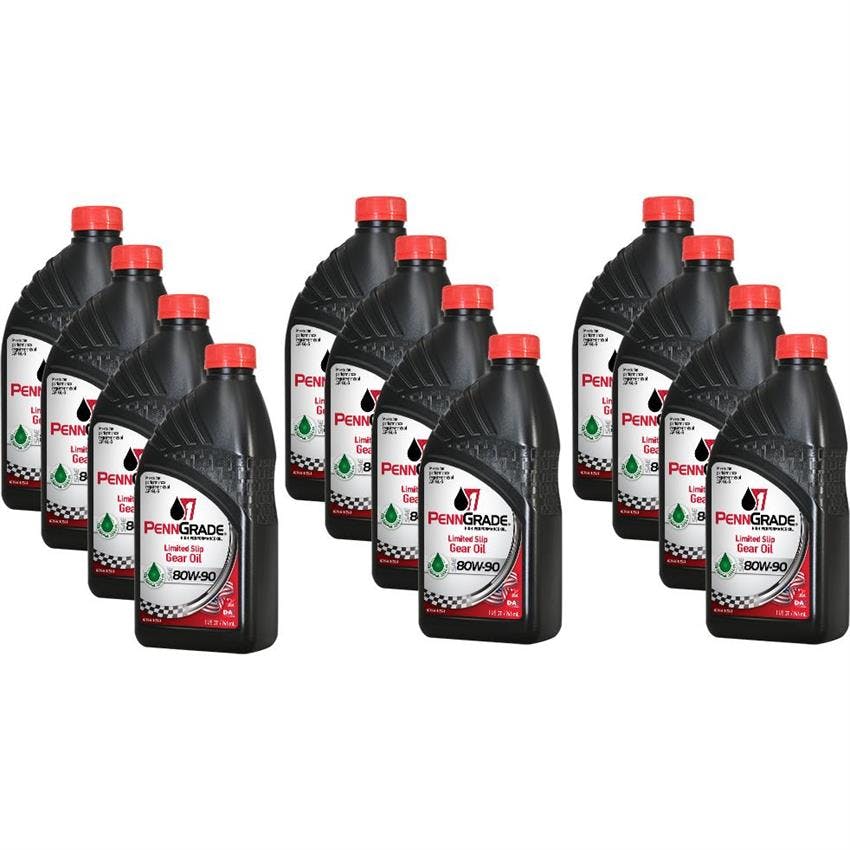 Penn Grade 80W90 GL5 Limited Slip SAE Gear Oil, Case of 12