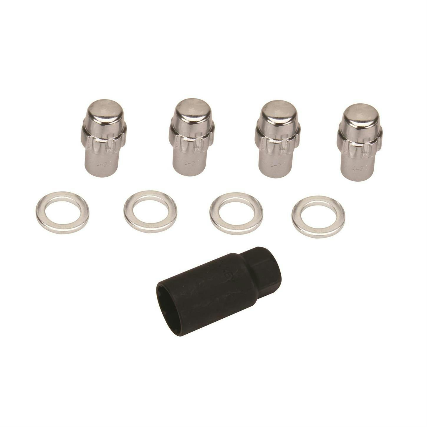 Gorilla Automotive 73681N 1/2-20  Mag Wheel Locks, 3/4 In Shank