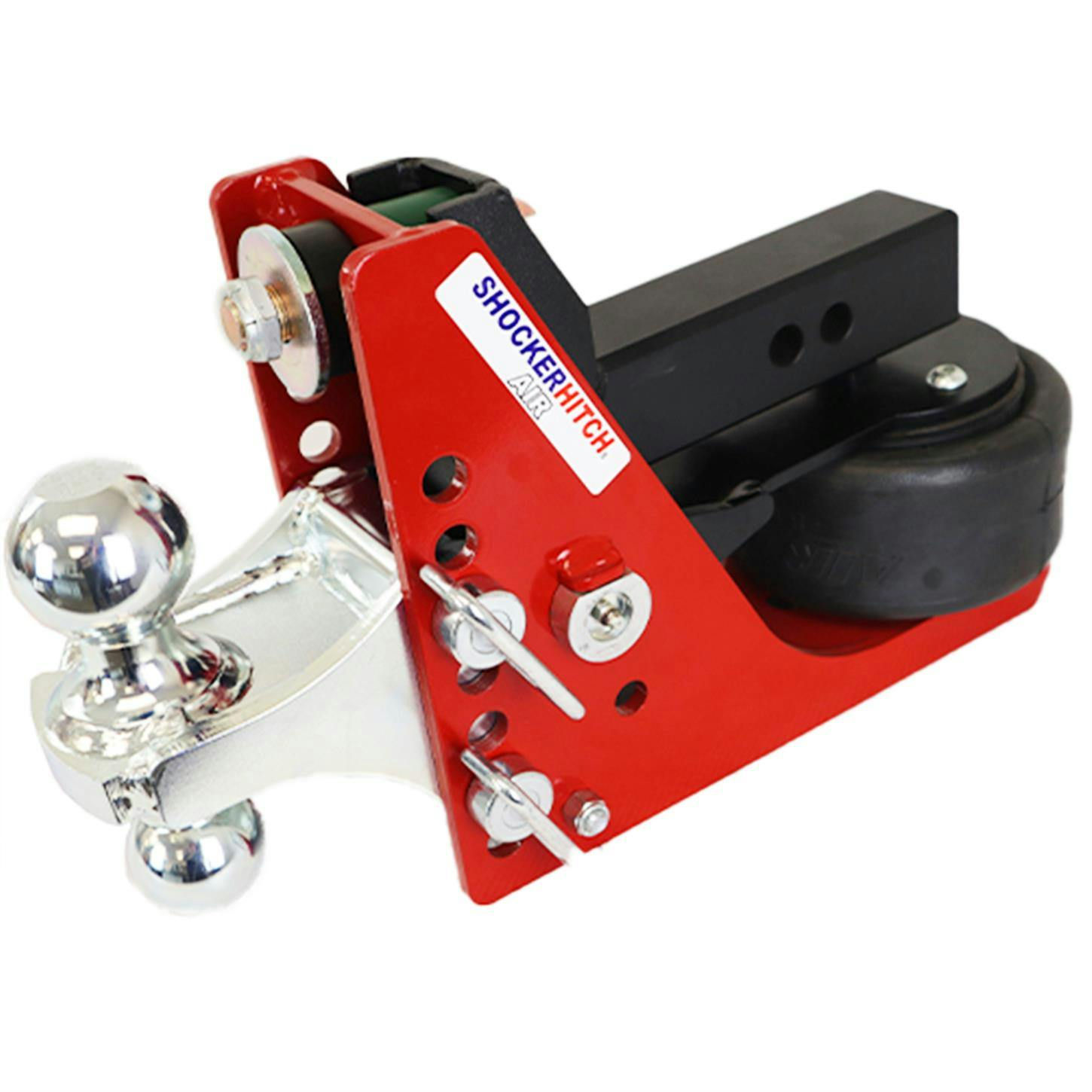 Shocker Hitch Shocker Air Hitch, Combo Ball 2 In / 2-5/16 In