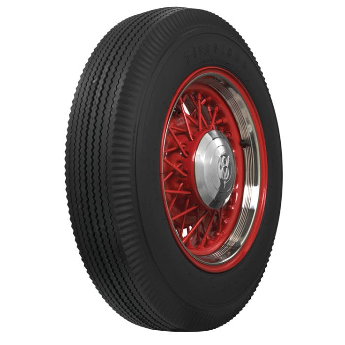 Firestone 676400 Vintage Blackwall Bias Ply Tire, 670-16