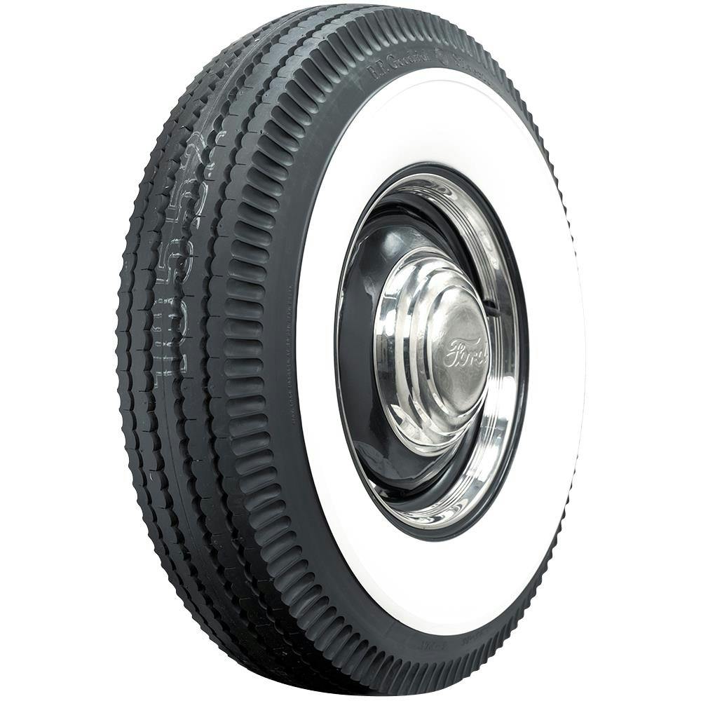 BF Goodrich 67660 Silvertown Whitewall Bias Ply Tire, 700-16