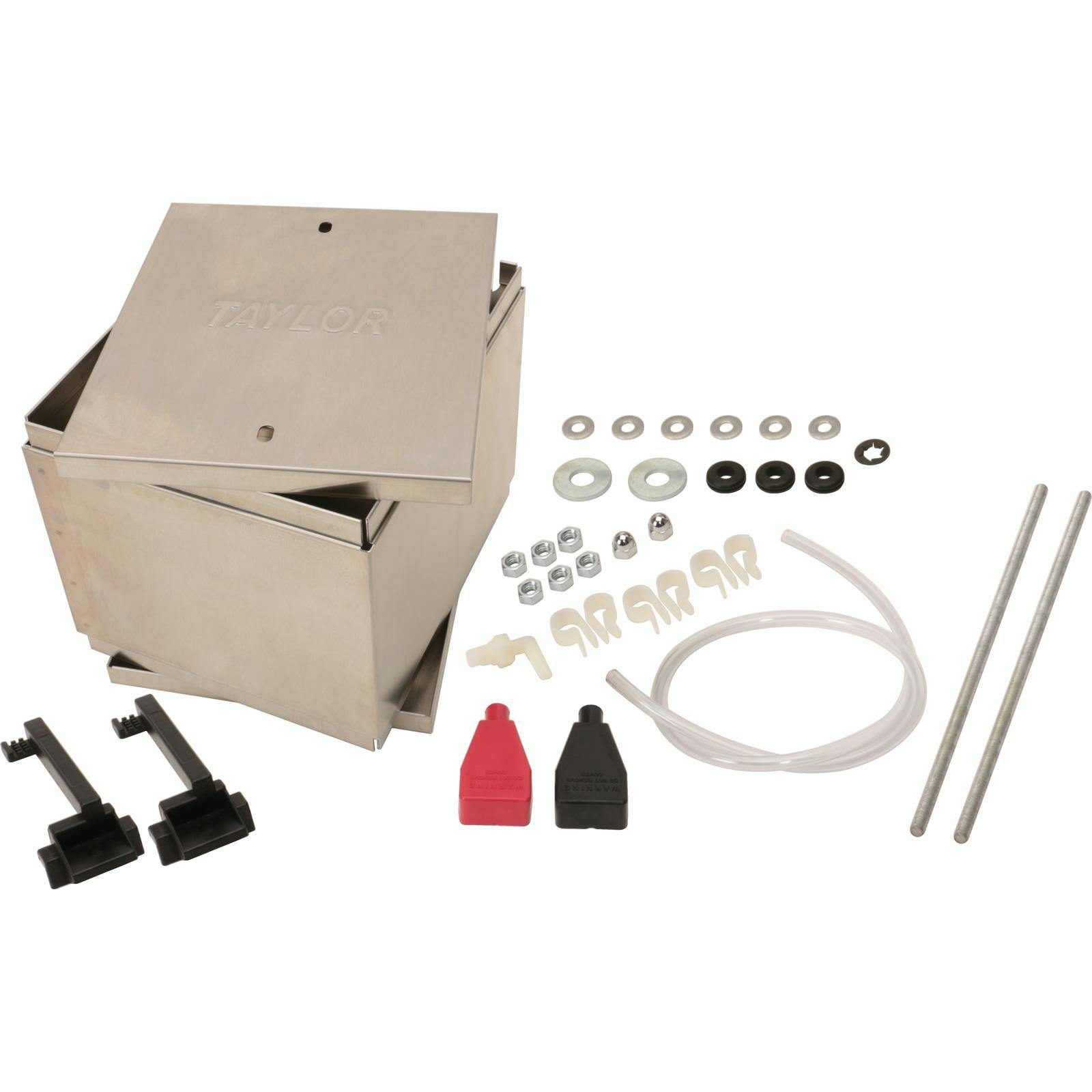 Taylor 48300 Aluminum Battery Box, 9.5 x 8.25 Inch