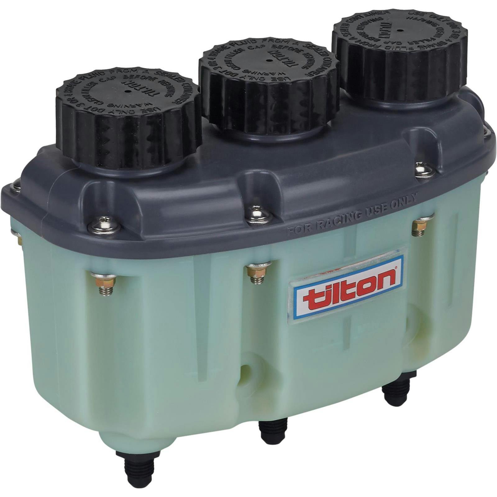Tilton 72-577 Three Chamber Plastic Reservoir, AN -4