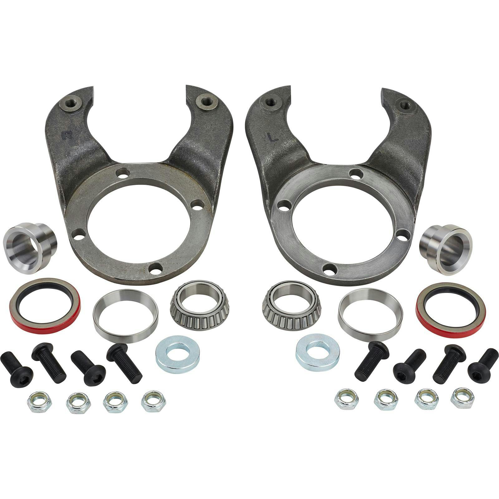 Disc Brake Bracket Kit for 1937-48 Ford Spindles, Metric Caliper