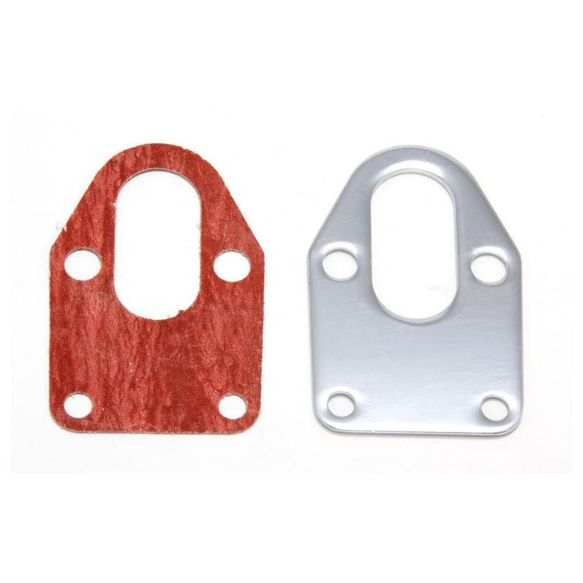 Trans-Dapt 2310 SBC 283-400 Fuel Pump Mounting Plate, Chrome