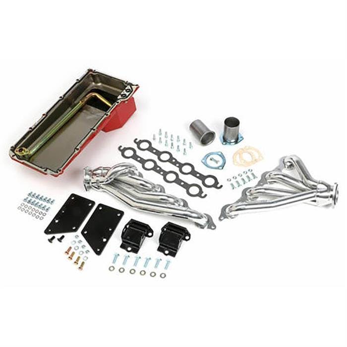 Trans-Dapt 42922 Engine Swap Kit, 1964-67 A-Body, Manual, Silver