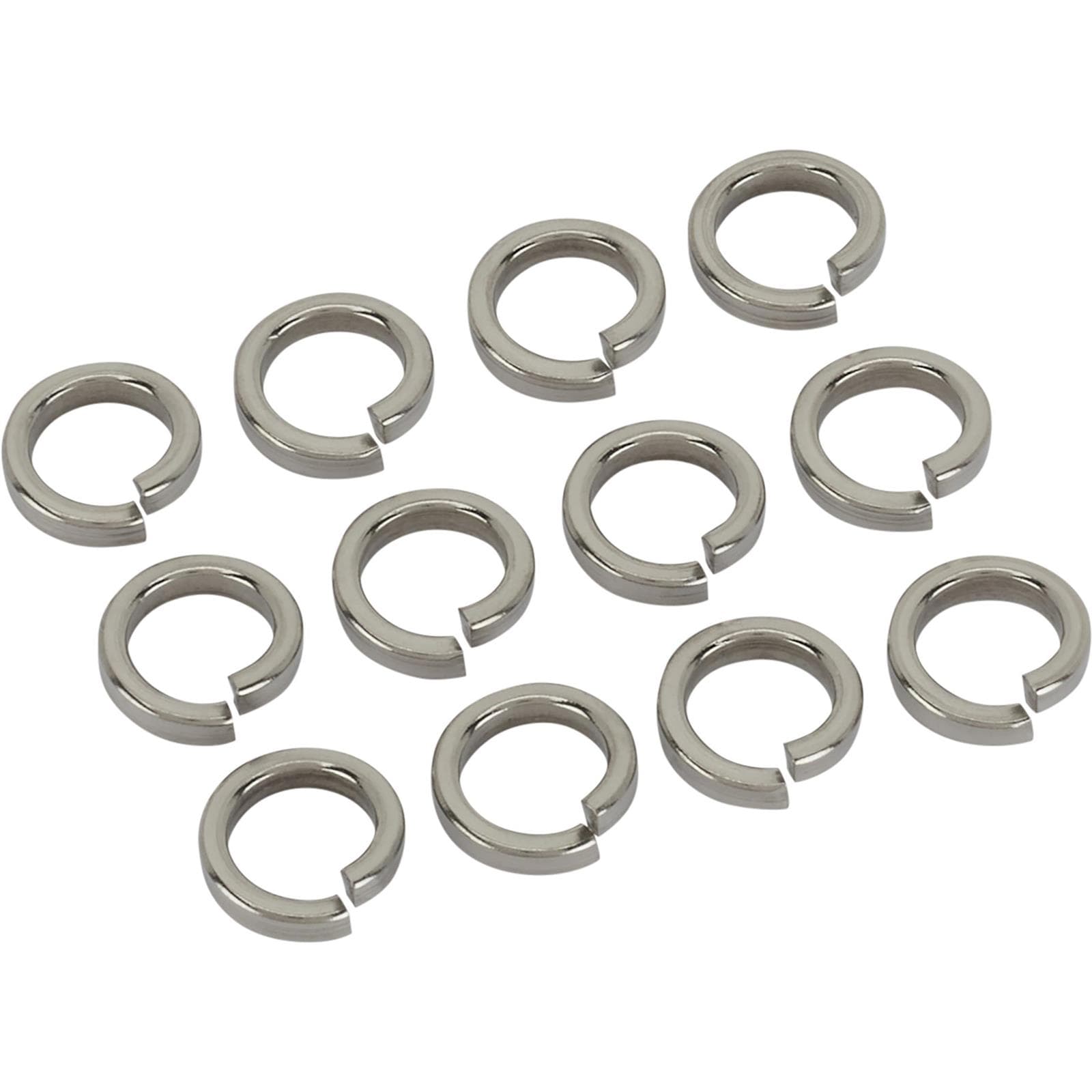 High Collar Stainless Steel Lock Washers, 3/8 Inch, Set/12