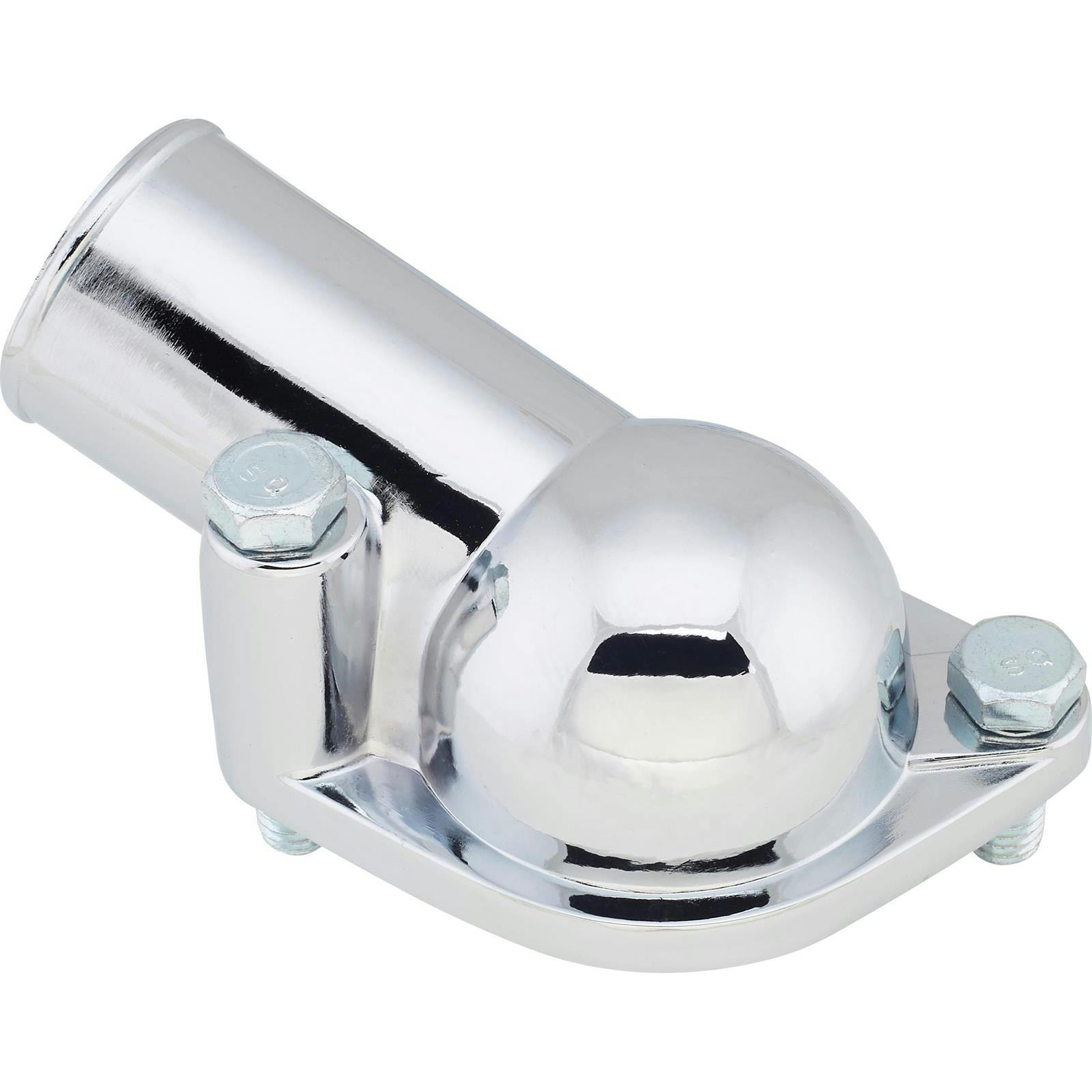 Chrome Water Necks for 1966-86 Chevy, O-Ring Style