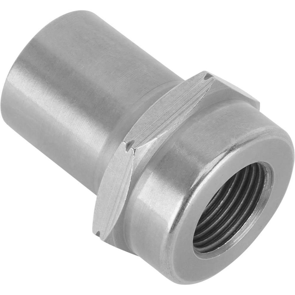 QA11845-105 Chassis Tube Ends Adapter, Steel, 1-1/4 in, 3/4-16 LH