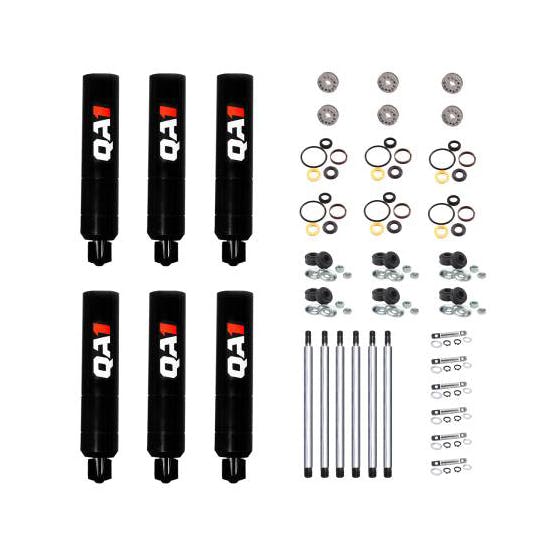 QA1 5Q93-DRY-6PK 5Q Series Shock Set/6, Twin Tube, Dry, 9 In