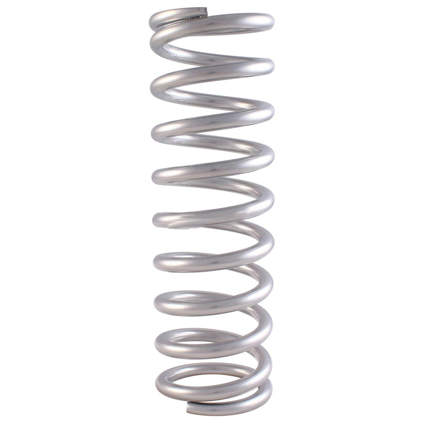 QA1 8S160 Coil Spring, 8 Inch, 160lb Rate, Silver Powdercoated