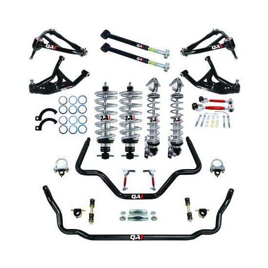 QA1 BW02-GMB5 Level 2 Big Wheel Kit, DA Shocks, 77-90 GM B-Body