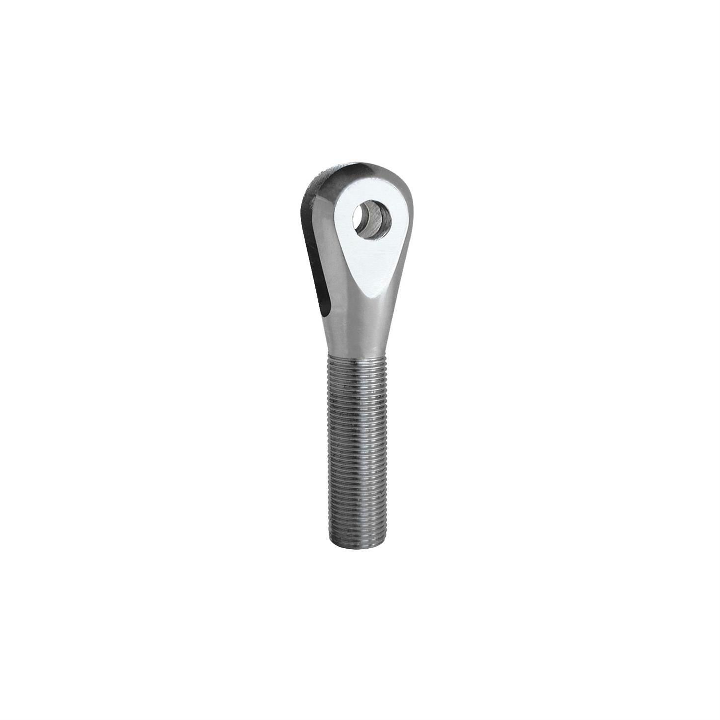QA1 CL5-8 Carbon Steel Clevis, 0.313 in. Bore, 1/2 in.-20 LH