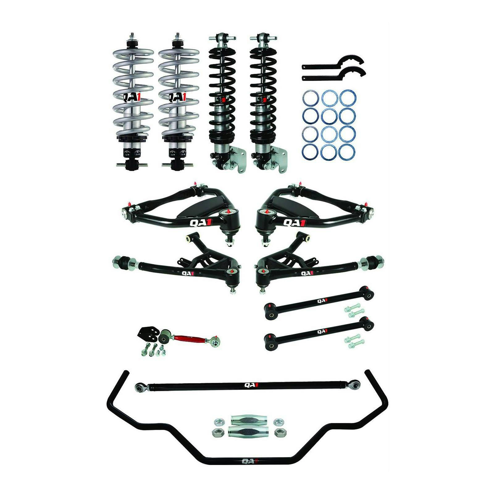 QA1 DK02-GMB2 Drag Kit 2.0, Level 2, 65-68 Chevy B-Body, W/Shocks
