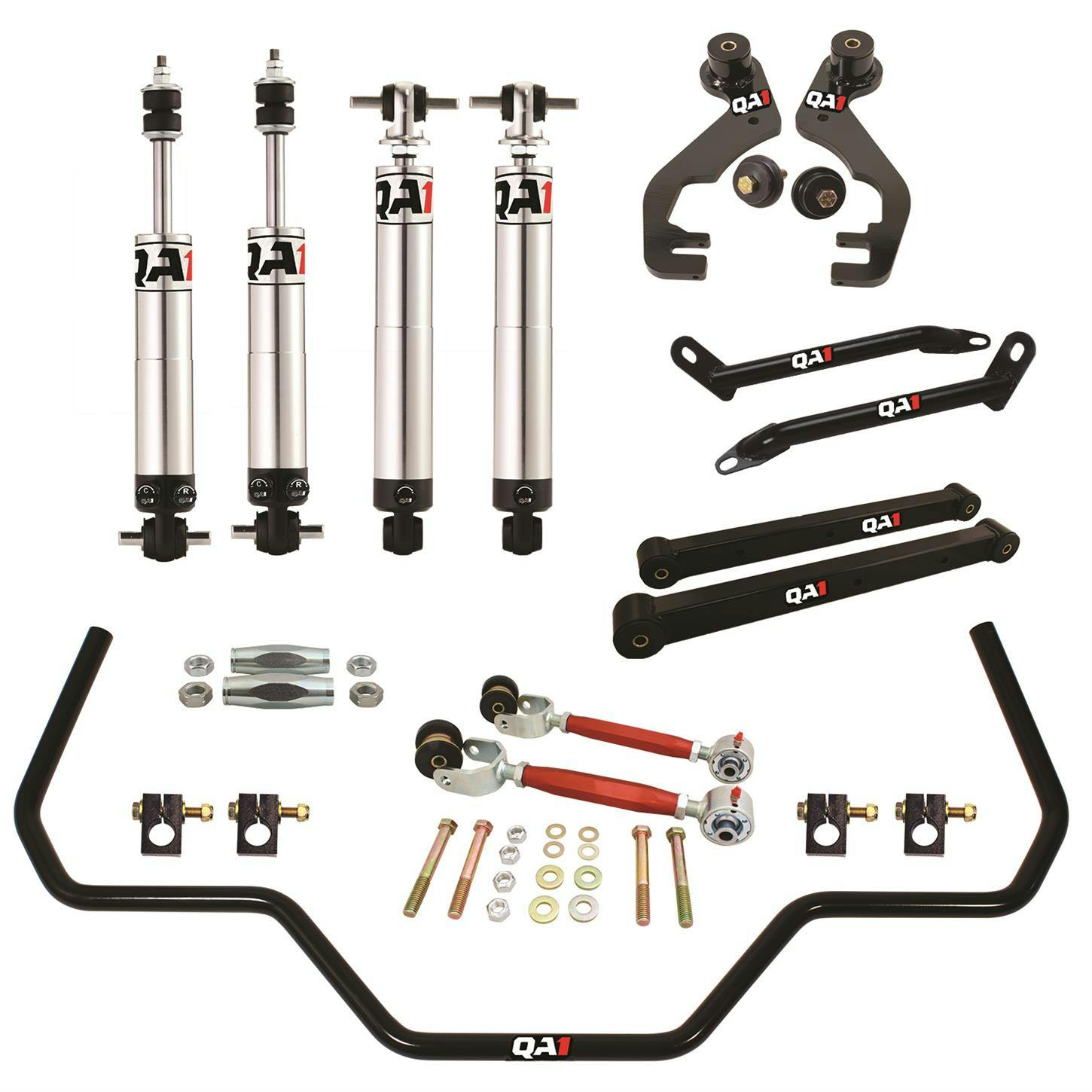 QA1 DK21-GMG1 Drag Kit 2.0, Level 1, 78-88 GM G-Body, W/ Shocks