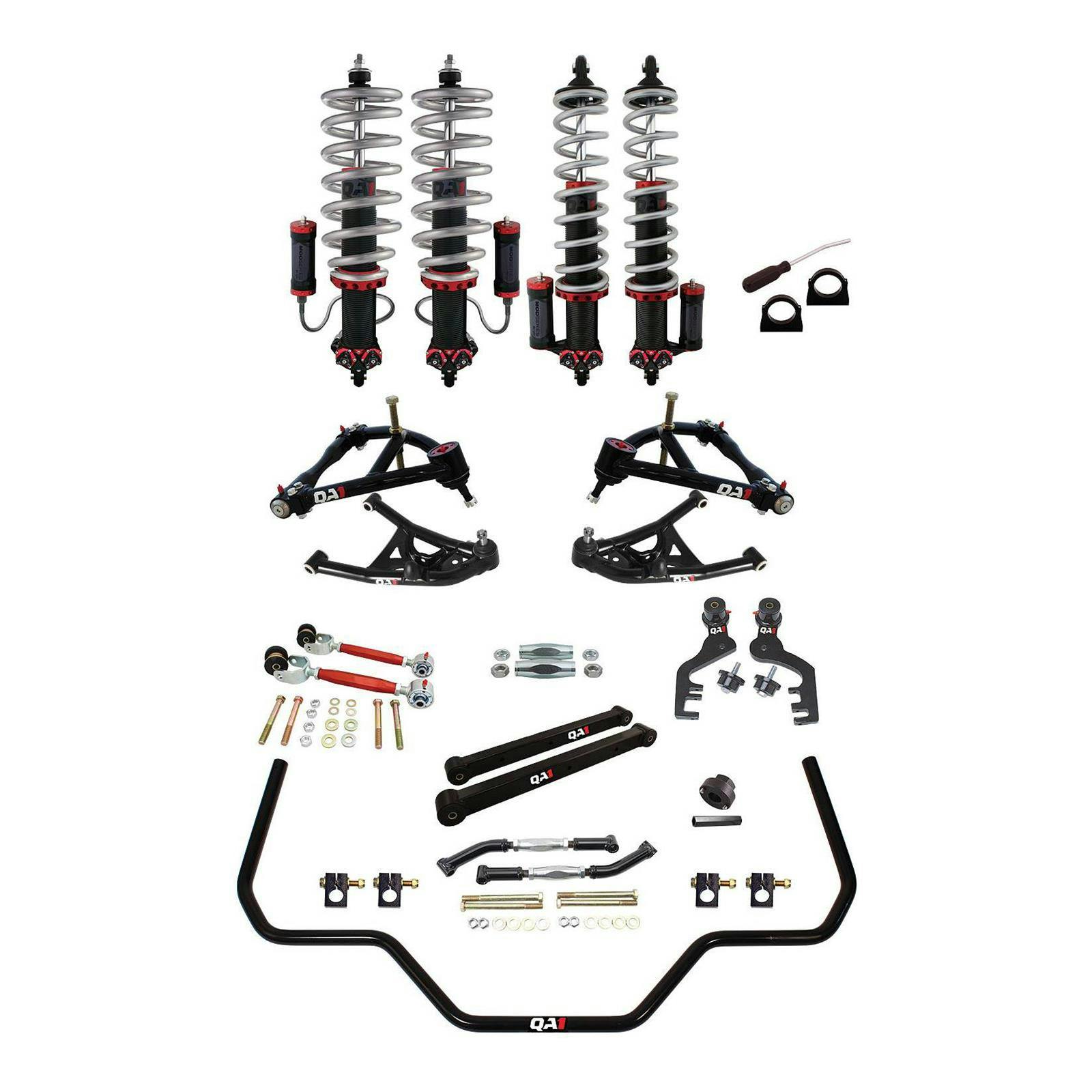 QA1 DK23-GMA1 Drag Kit 2.0, Level 3, 64-67 GM A-Body, W/Shocks