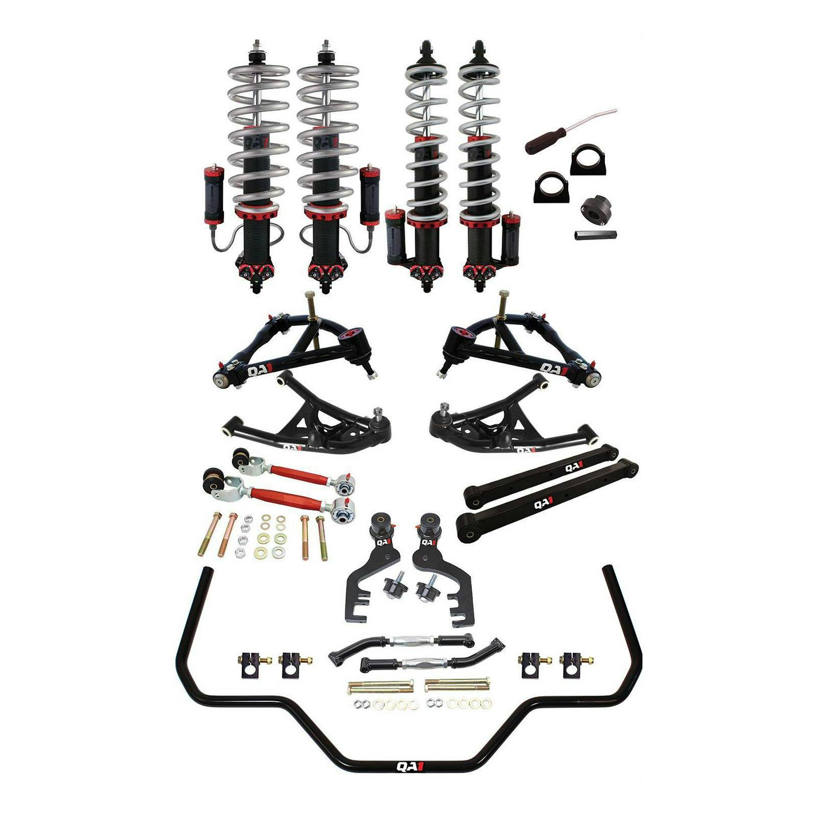 QA1 DK23-GMA2 Drag Kit 2.0, Level 3, 68-72 GM A-Body, W/Shocks