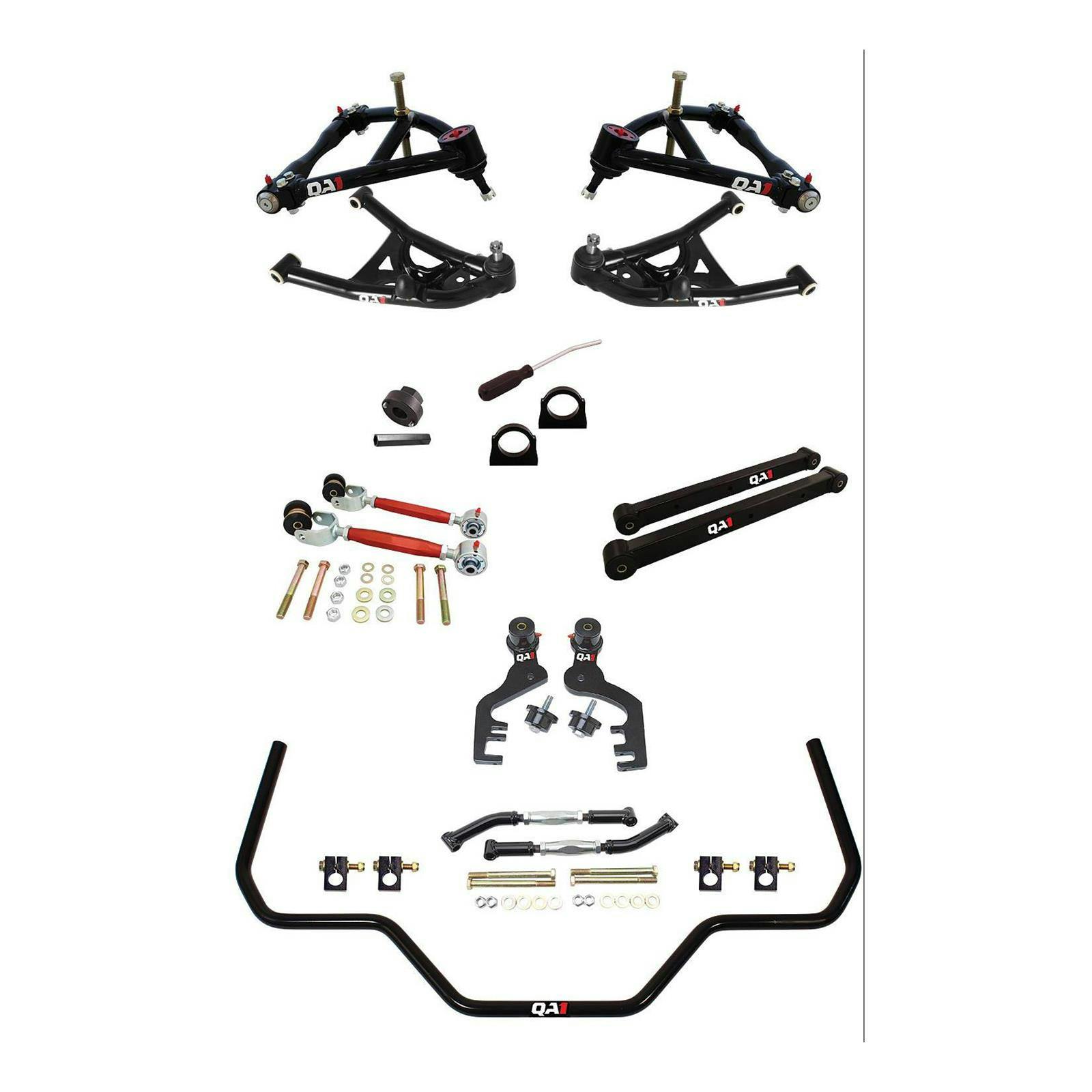 QA1 DK33-GMA2 Drag Kit 2.0, Level 3, 68-72 GM A-Body, W/O Shocks