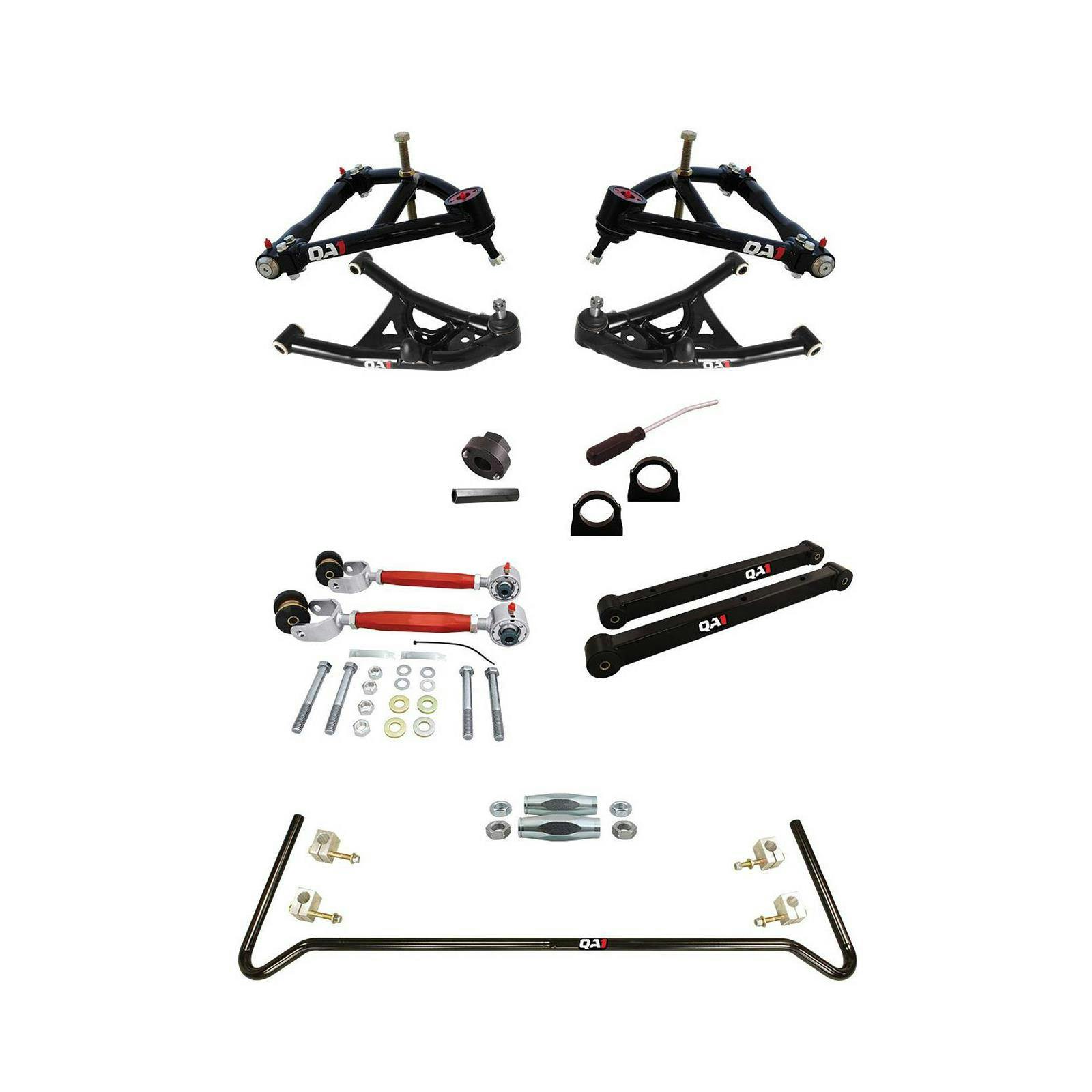 QA1 DK33-GMB4 Drag Kit 2.0, Level 3, 78-93 GM B-Body, W/O Shocks