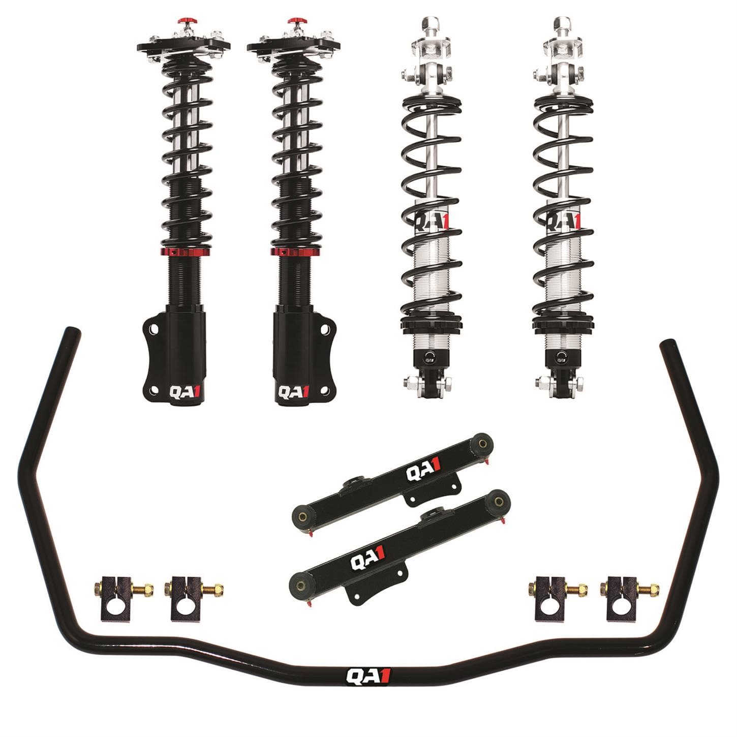 QA1 DK41-FMM3 Lvl 1 Full Vehicle Drag Kit, 90-93 Mustang W/Shocks