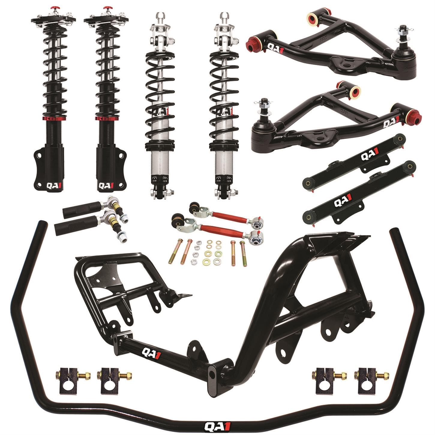 QA1 DK42-FMM1 Lvl 2 Full Vehicle Drag Kit, 79-86 Mustang W/Shocks