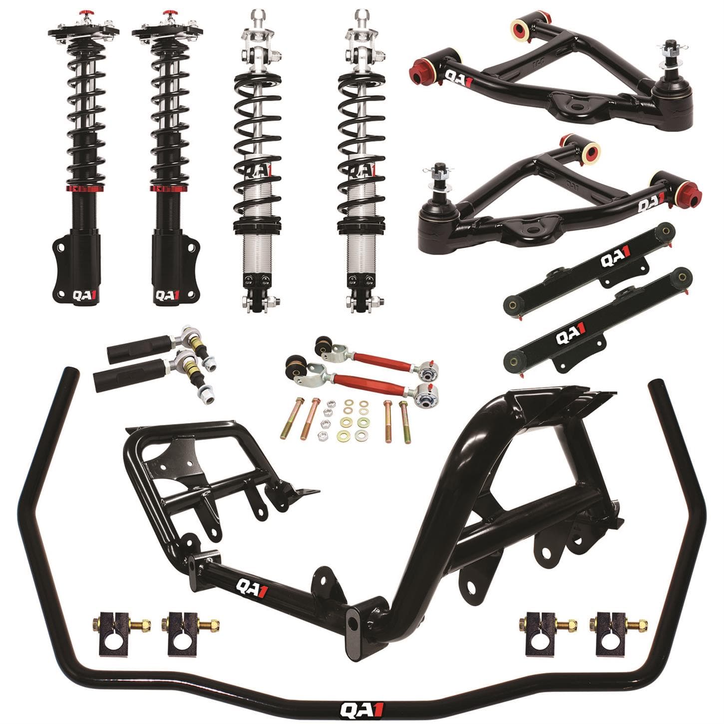 QA1 DK42-FMM4 Lvl 2 Full Vehicle Drag Kit, 94-04 Mustang W/Shocks