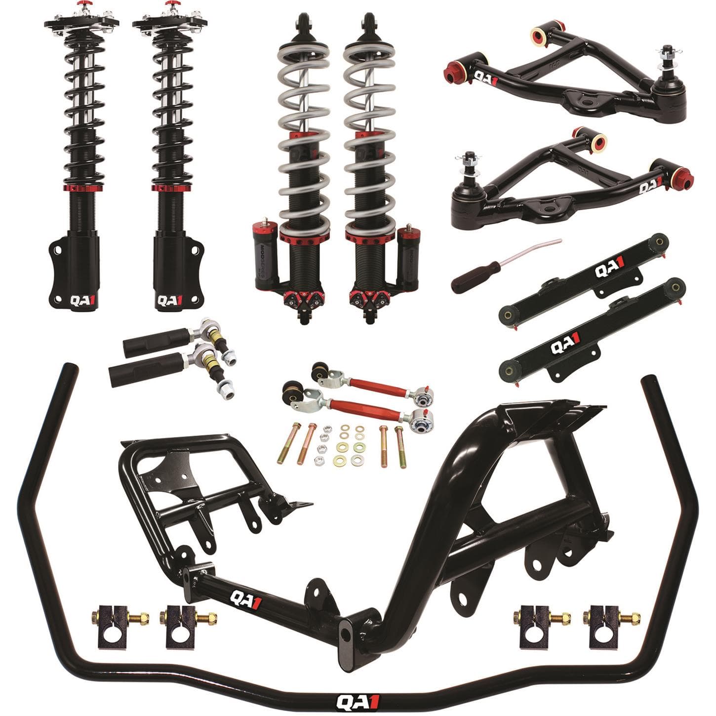QA1 DK43-FMM1 Level 3 Full Vehicle Drag Kit, 79-86 Mustang