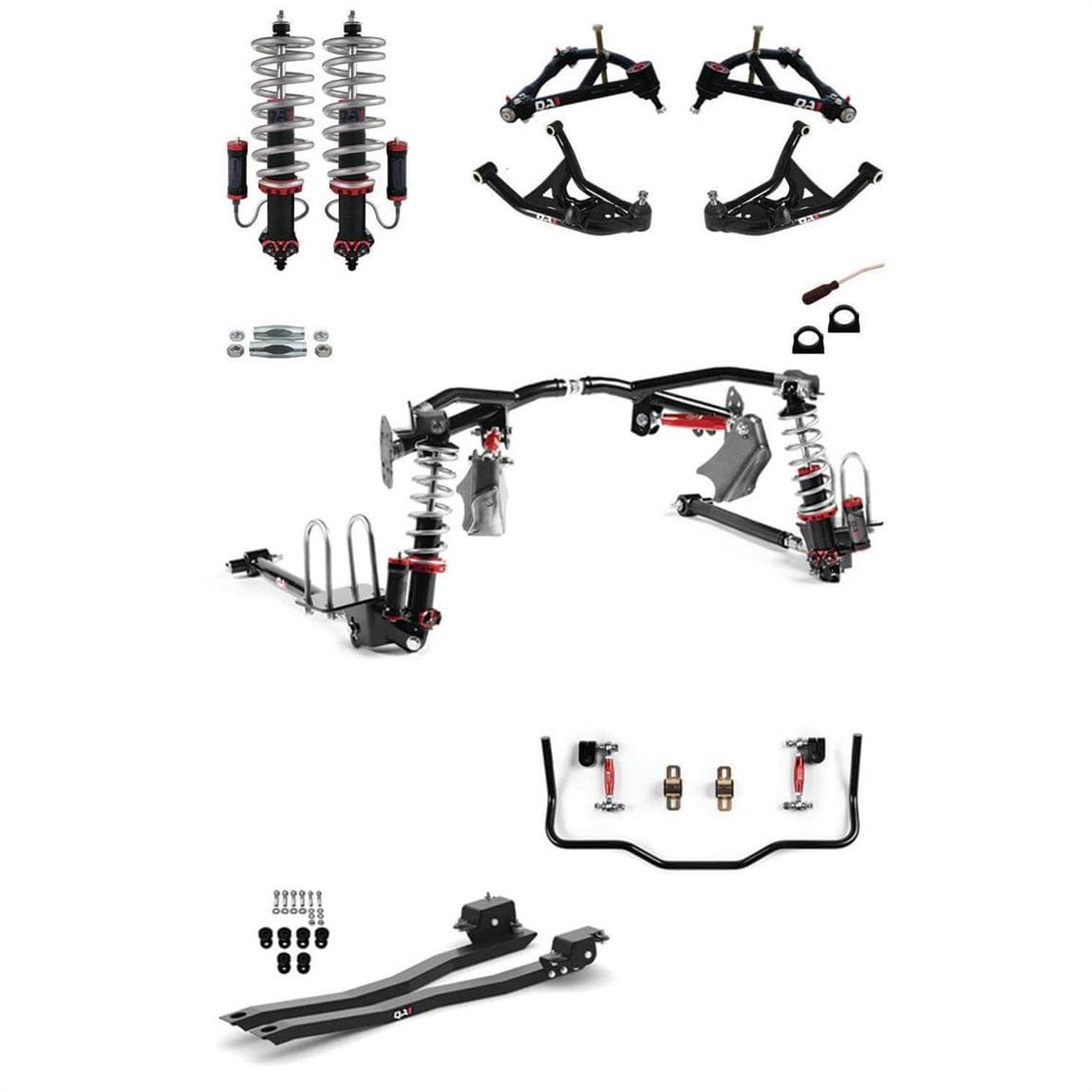 QA1 DK43-GMF2 Level 3 Drag Kit, 70-74 GM F Body