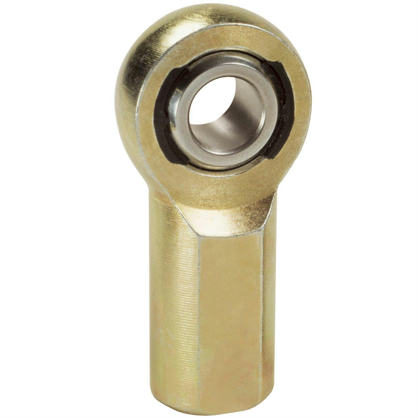 QA1 EXFR16-1 EX Series Rod End, Carbon Steel, 2-Piece, Each