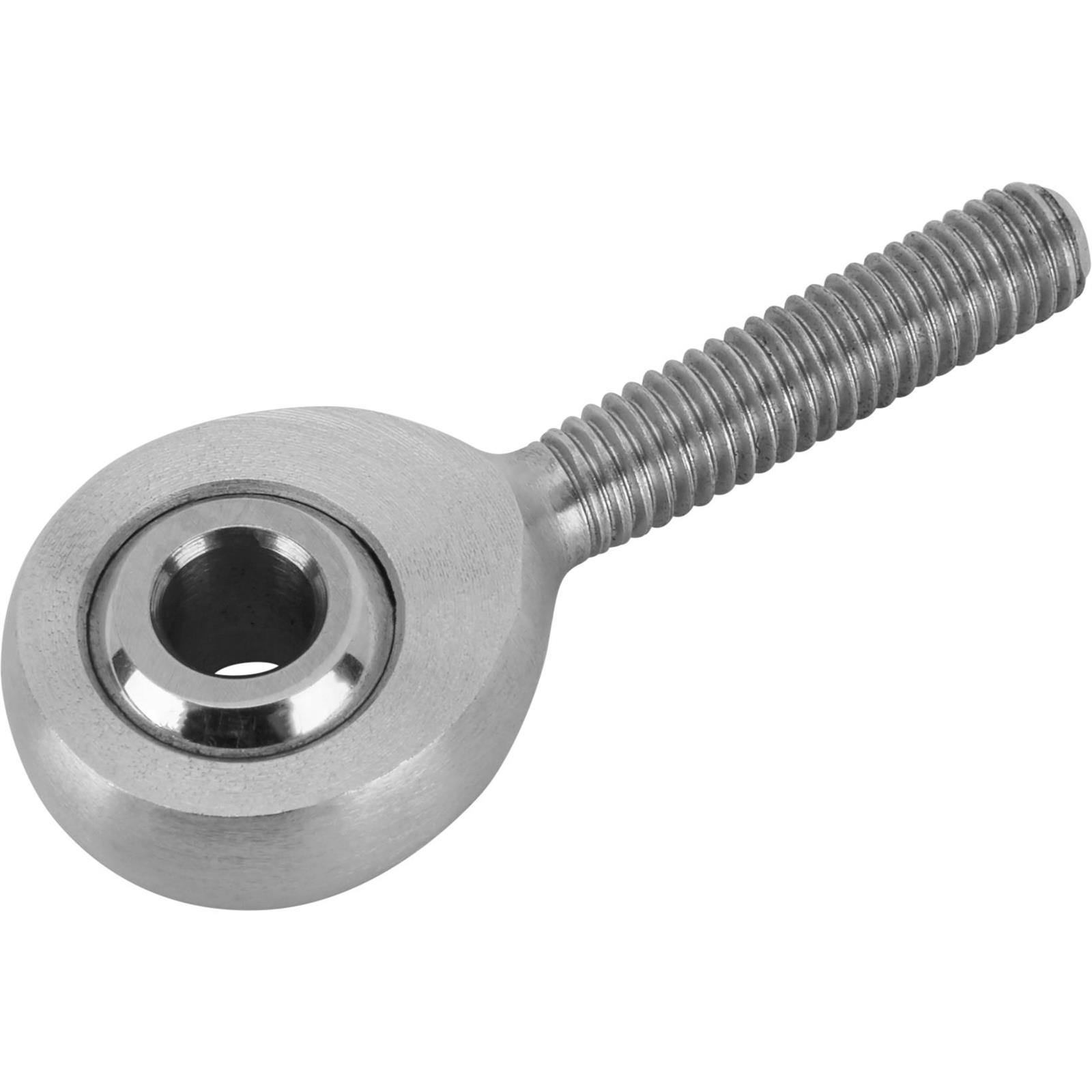 QA1 EXML3 EX Series Carbon Steel Rod End, Male, LH 3/16 Bore, 10-32 Threads