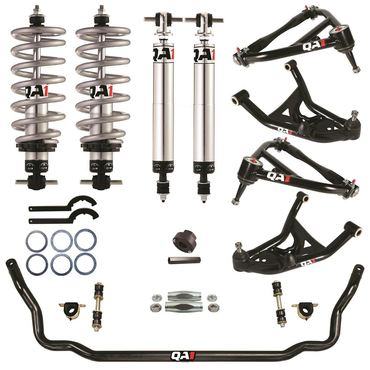QA1 HK22-GMF2 Handling Kit Level 2, 1970-81 GM F-Body, w/Shocks