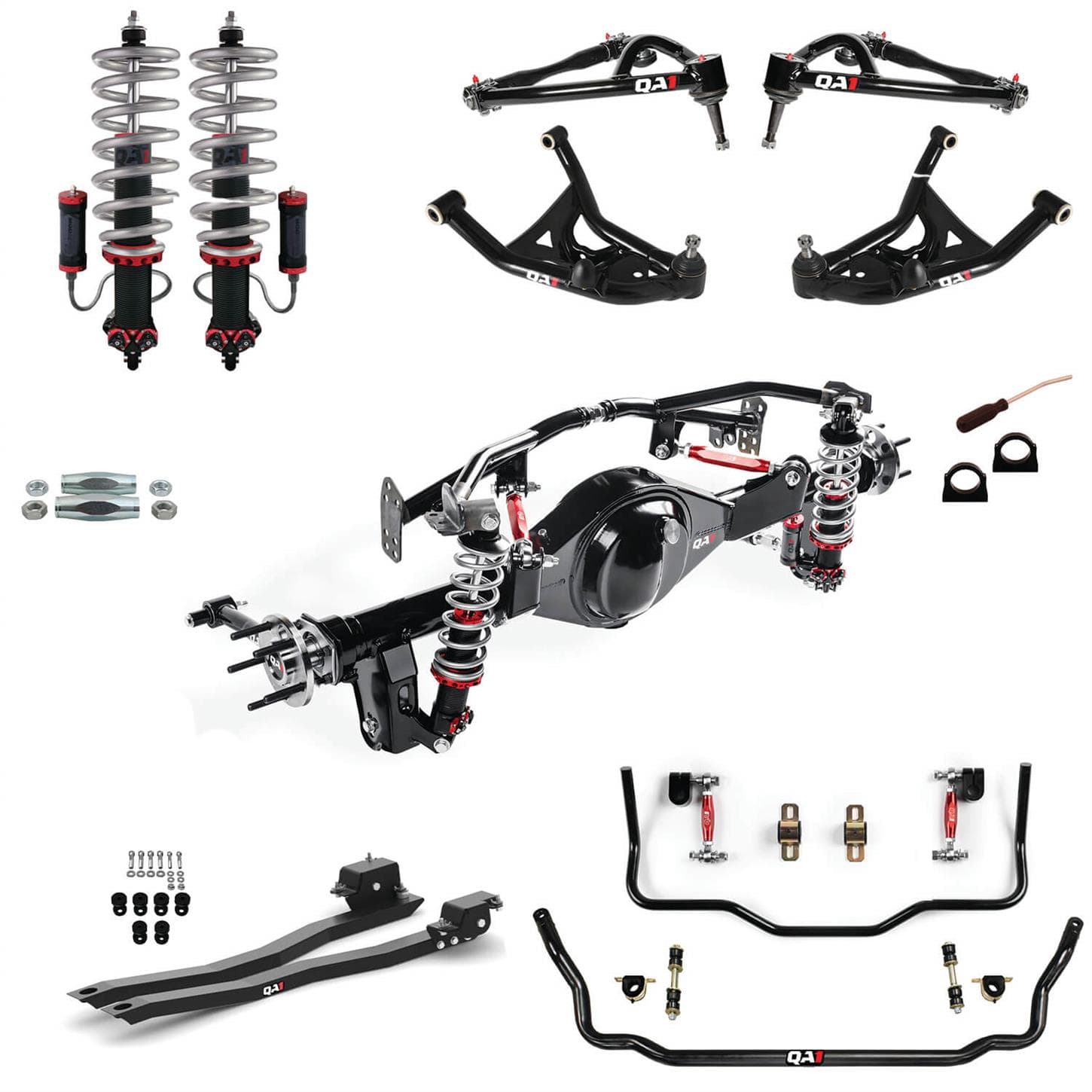 QA1 HK43-GMF2RN Level 3 Handling Kit with Narrowed 9in. Housing