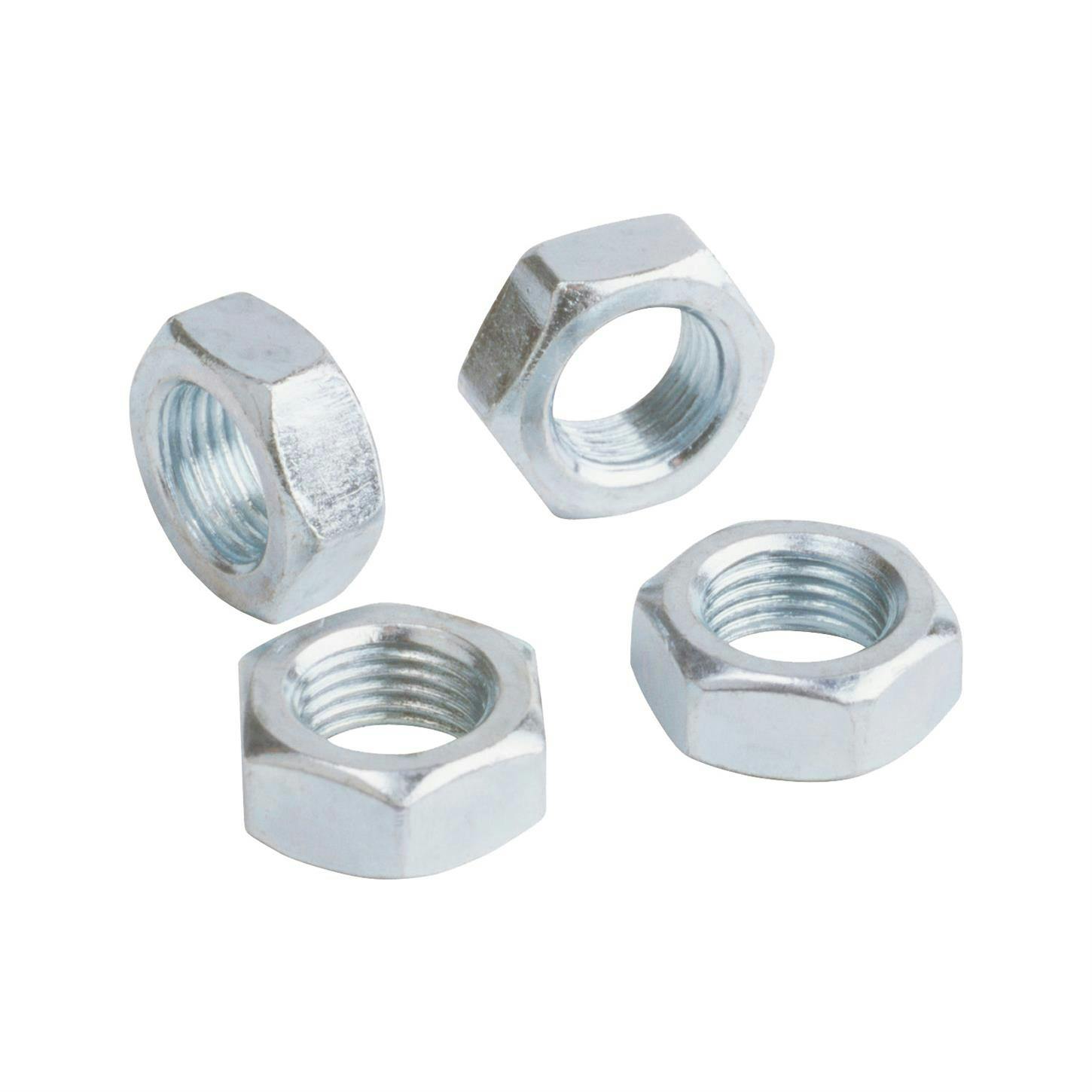 QA1 JNL5S-5PK Jam Nut, Steel, 5/16 in.-24 LH Thread, Set of 5