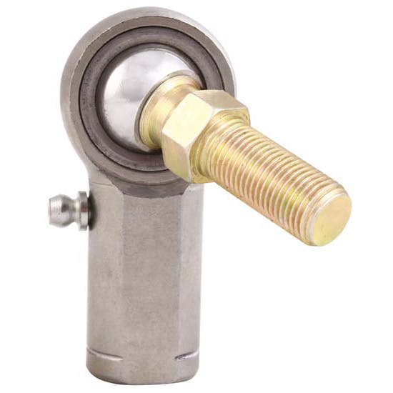 QA1 KFR8SZ K Series Rod End, Carbon Steel, 3-Piece, 1/2-20 RH, Zerk