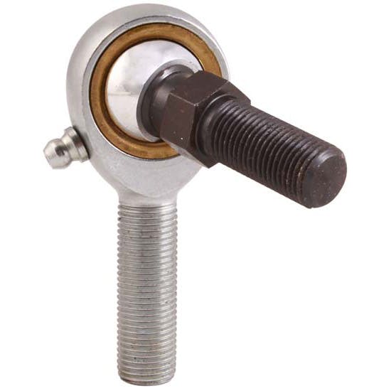 QA1 VML10SZ V Series Rod End, Carbon Steel, 4-Piece, 5/8-18 LH, Zerk