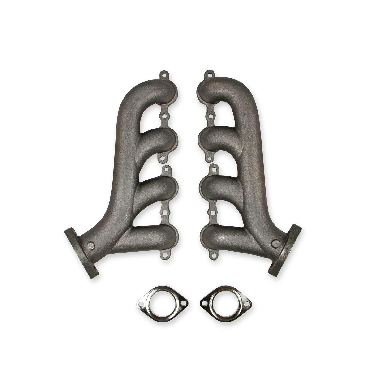 Flowtech 11730FLT LS Swap Exhaust Manifolds, Natural Cast Finish